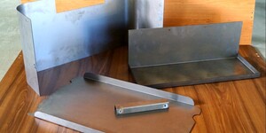 stříhání a ohýbání plechů